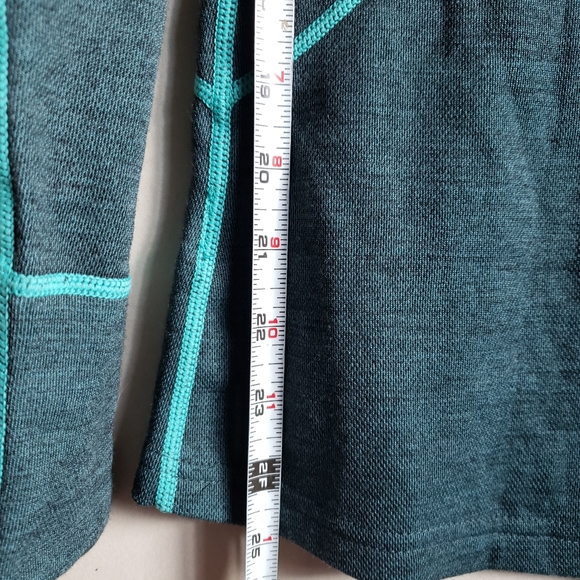 Teal Wind River Ladies Wool Base Layer Long Sleeve T-Max Heat, Size Small - Picture 9 of 13
